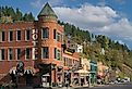 The Historic Fairmont Hotel Oyster Bay Bar Casino on Main Street, Deadwood, South Dakota. Image credit Nagel Photography via Shutterstock