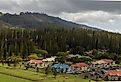 Lanai City on the island of Lanai, Hawaii