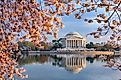 Jefferson Memorial in Washington.