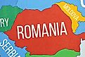 Romania map