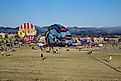 Erie Balloon Festival in Erie, Colorado Editorial credit: Aaron J Seltzer / Shutterstock.com