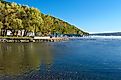 Keuka Lake in Hammondsport, New York