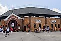 Baseball fans gathered at Cooperstown, New York, via elvisvaughn / Shutterstock.com