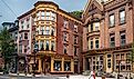 Historic streets at Jim Thorpe. Editorial credit: Belikova Oksana / Shutterstock.com