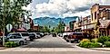 The scenic town of Whitefish, Montana.