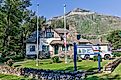 Waterton, Alberta: RCMP station in Waterton Alberta, via Todamo / Shutterstock.com