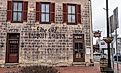 Bardstown, Kentucky, USA January 26, 2024 The Old Talbott Tavern, opened in 1779 as seen on an overcast winter day