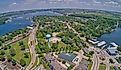 Arnolds Park, a tourist town in the Lake Okoboji area.