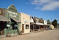 View of Front Street in Ogallala, Nebraska.