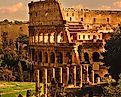 View of Rome, Italy - Coliseum. Image credit: JPF via Shutterstock