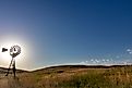 A windmill at Valentine National Wildlife Refuge near Valentine, Nebraska.