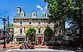 The Red Fox Inn and Tavern in Middleburg, Virginia. Editorial credit: Nigel Jarvis / Shutterstock.com