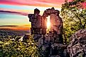 Devil's Doorway in Devil's Lake State Park, Baraboo, Wisconsin