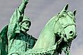 Statue of Ivan the Terrible, Oryol, Russia. 