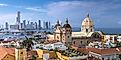 View of Cartagena de Indias, Colombia