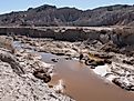 Amargosa River in Death Valley