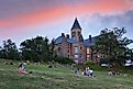 The Uris Library and McGraw Tower on campus of Cornell University, via Jay Yuan / iStock.com