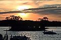 View from Blarney Island Grass Lake Antioch, Illinois