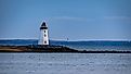 Fayerweather Island Lighthouse in Bridgeport, Connecticut