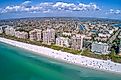 Aerial view of Marco Island, Florida