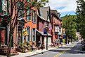 Historic town of Jim Thorpe in the Lehigh Valley in Carbon County, Pennsylvania. Image credit EQRoy via Shutterstock