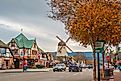 Main Street in Solvang, California. Editorial credit: HannaTor / Shutterstock.com.