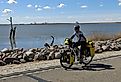 Bicycling through North Dakota. Image credit Doug Walsh via Flickr.com