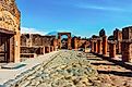 Roman roads in Italy, Ancient Pompeii (UNESCO World Heritage Site)