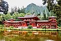 The Byodo-In Temple in Kaneohe, Oahu.