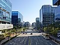 'Pangyo Techno Valley', where Korea's leading software companies gather. Photographed on April 14, 2021 in Sampyeong-dong, Seongnam-si, Gyeonggi-do.