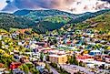 Aerial image of Park City, Utah