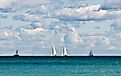 Sailing in Lake Michigan