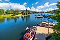 The scenic waterfront of Sandpoint, Idaho. Editorial credit: Kirk Fisher / Shutterstock.com.