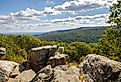 Overlook in Catoctin Mountain Park, in north-central Maryland.