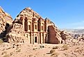 Ad Deir, The Monastery Temple of Petra, Jordan. Image credit Felix Lipov via Shutterstock