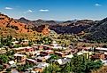 Panorama of Bisbee with surrounding Mule Mountains in Arizona. Image credit Nick Fox via Shutterstock