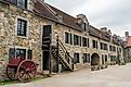 Fort Ticonderoga, formerly Fort Carillon in New York State, USA