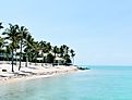 Sunset Key Cottages and private beach, Key West, FL. Image credit Caroline Butz via shutterstock