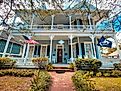 Historic home in downtown Natchitoches. Editorial credit: VioletSkyAdventures / Shutterstock.com