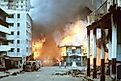 Urban combat in Panama, 1989. 