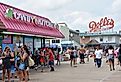 Boardwalk at Rehoboth Beach in Delaware. Image credit Ritu Manoj Jethani via Shutterstock.