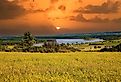 Fort Abraham Lincoln State Park, south of Mandan, North Dakota.