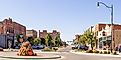 Ardmore, Oklahoma: The old business district on Main Street. Editorial credit: Roberto Galan / Shutterstock.com