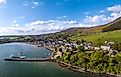 The coastal town of Carlingford, Ireland