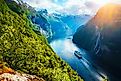 Sunnylvsfjorden fjord, Norway.