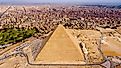 The Great Pyramid Of Giza in Egypt.