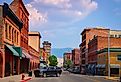 Historic Uptown District of the City of Butte, Montana.