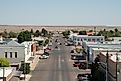 Marfa Courthouse view of Marfa, Texas