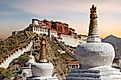 The Potala Palace in Tibet