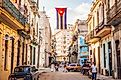 A street scene in Central Havana. Editorial credit: Julian Peters Photography / Shutterstock.com